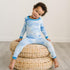 Little Sleepies Bamboo 2 Piece Pajama Set- Blue Watercolor