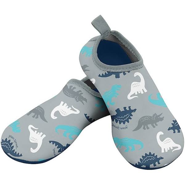 Water Socks - Gray Simple Dino