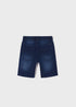 Mayoral EcoFriends Soft Denim Bermuda Shorts - Dark Jean
