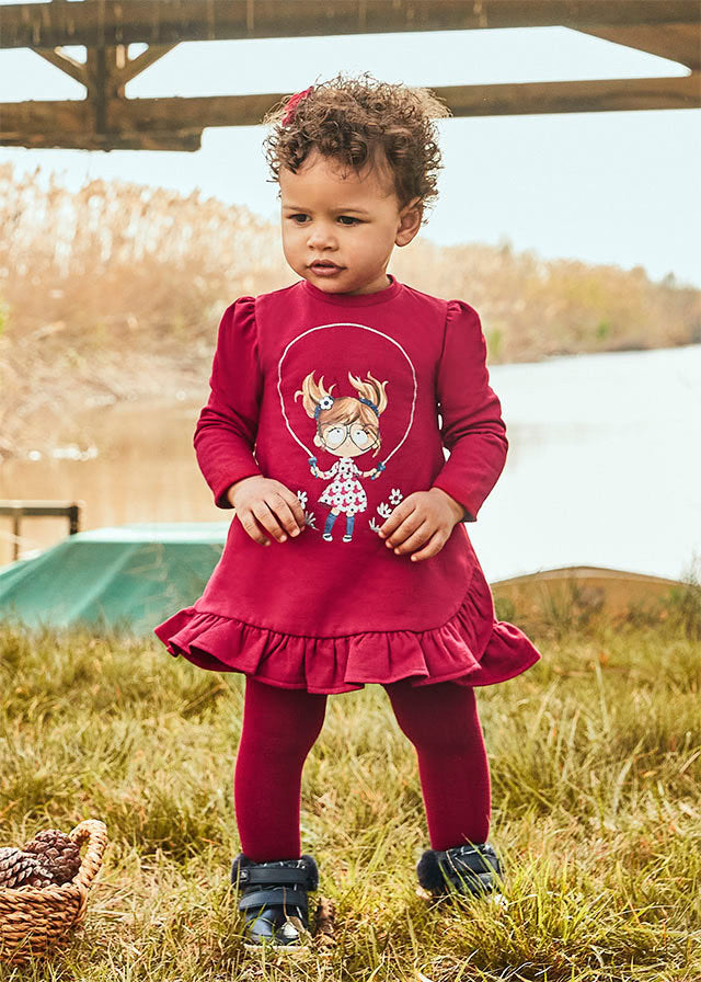 Mayoral Solid Tights - Raspberry JadaBug's Kids Boutique Mayoral Solid Tights - Raspberry JadaBug's Kids Boutique